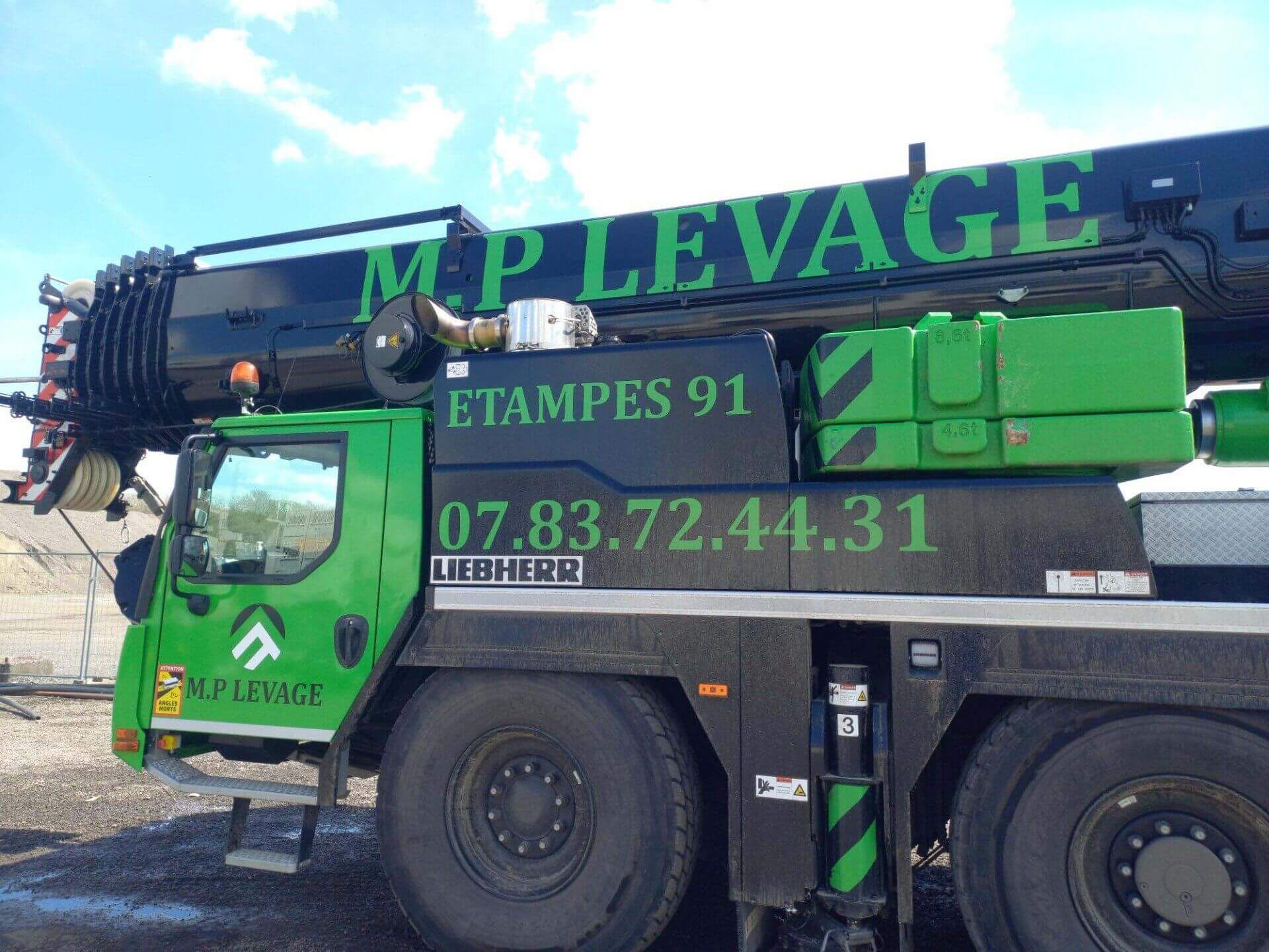 camion grue mobile MP Levage